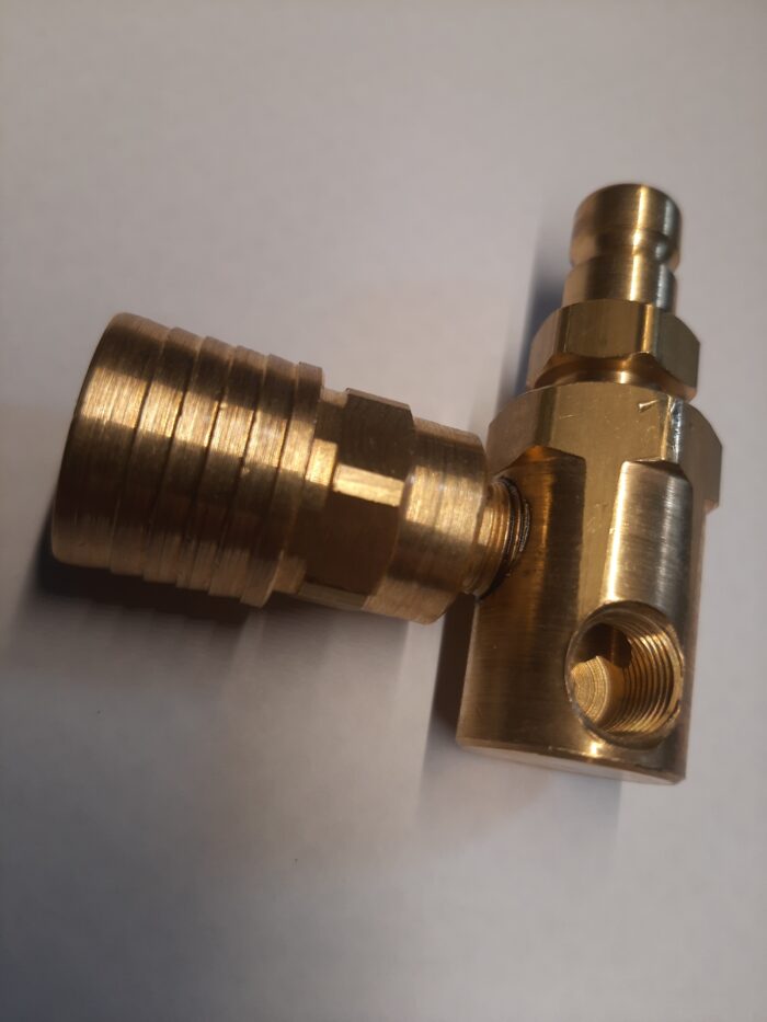 EFI Harley Davidson Fuel Line Adapter And Pressure Tester